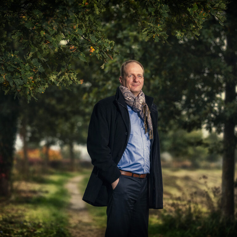 Manager in de natuur