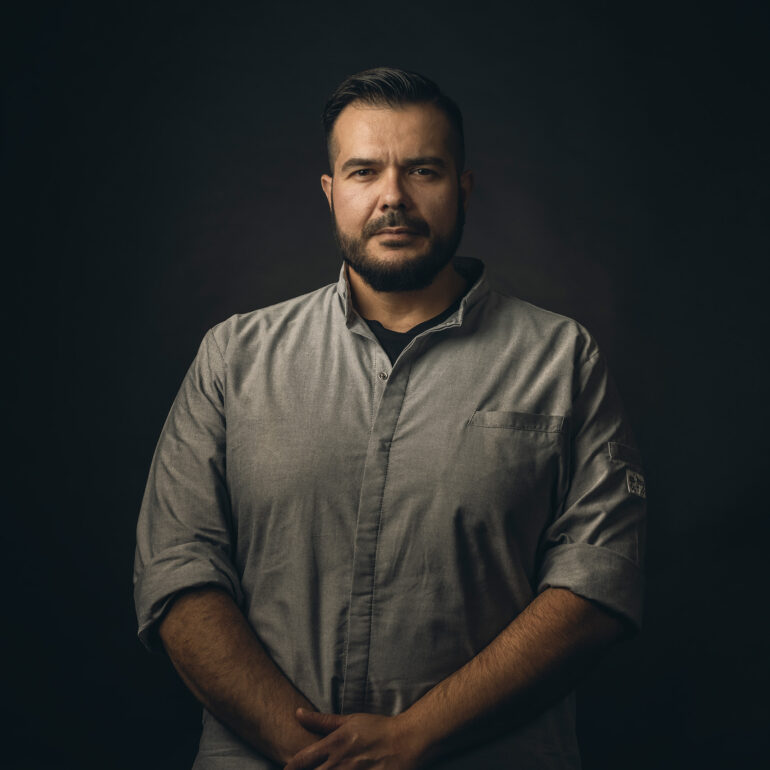 Chef kok portret